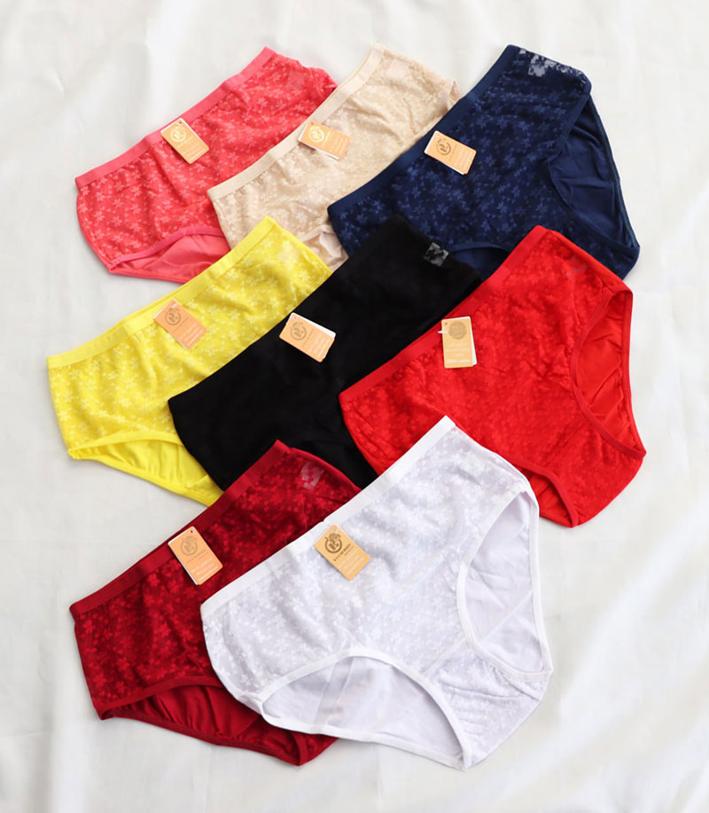 شورت نخی جلو گیپور پوشینه