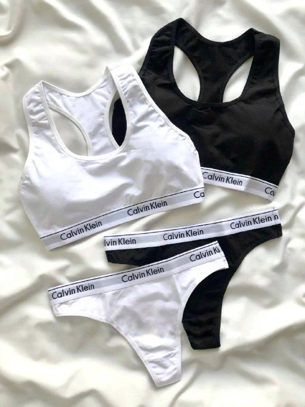 ست نخی فانتزی شورت و سوتین