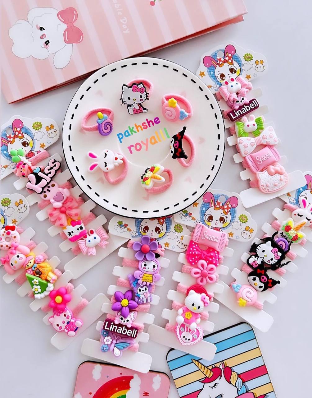 کش مو دخترانه سلیکونی