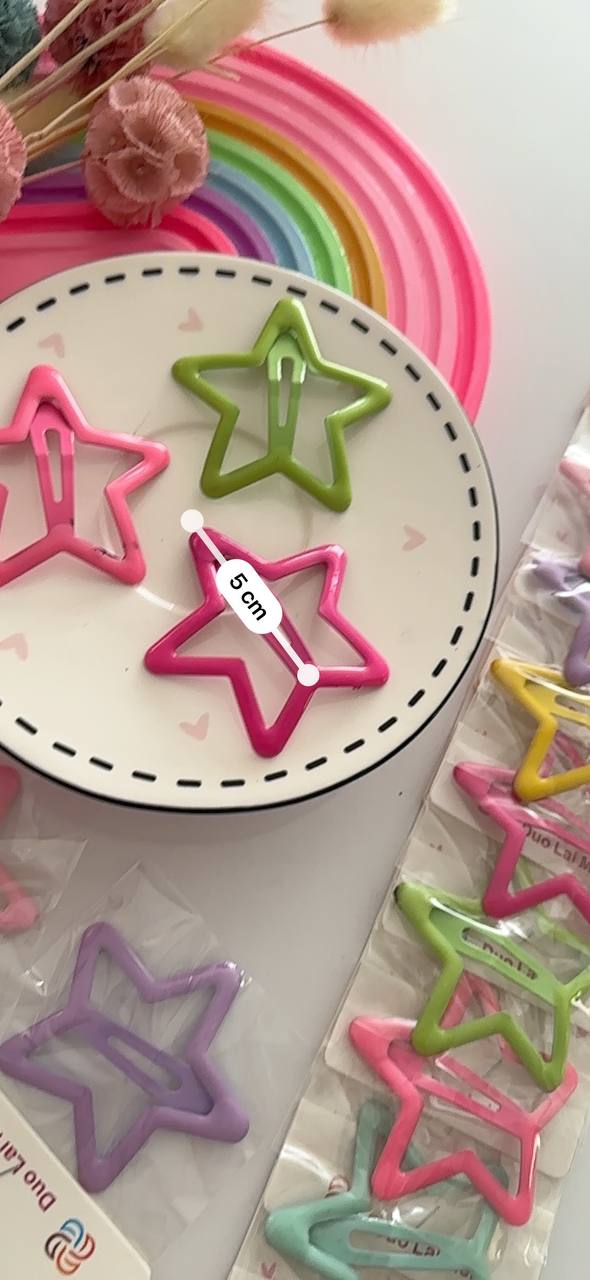 گیره مو دخترانه تق تقی ستاره