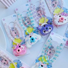 3 طرح کرومی و ملودی و‌ کیتی گردنبند بچگانه دخترانه فانتزی دوربین دار