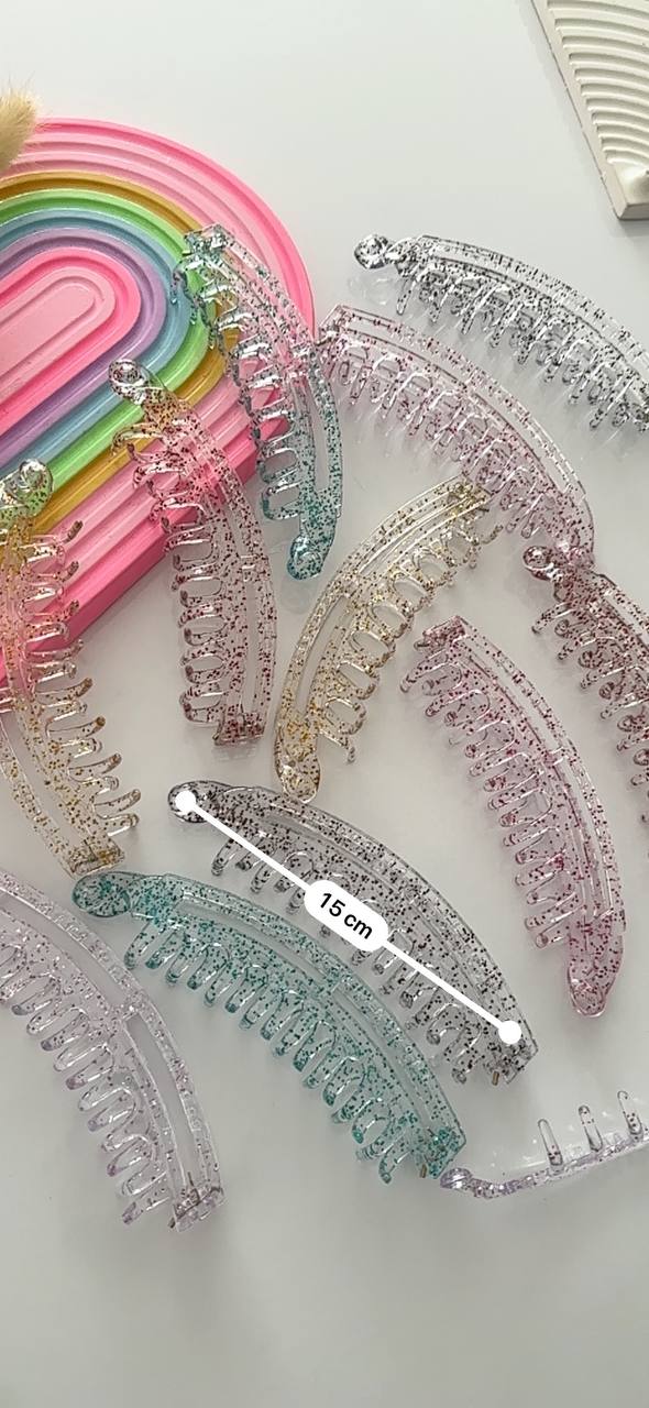 گیره مو دخترانه آبشاری شاین (2) گیره مو دخترانه آبشاری شاین