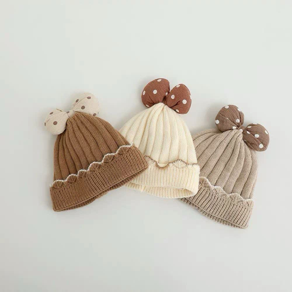 کلاه بافت پاپیون بچگانه کلاه بافت پاپیون بچگانه