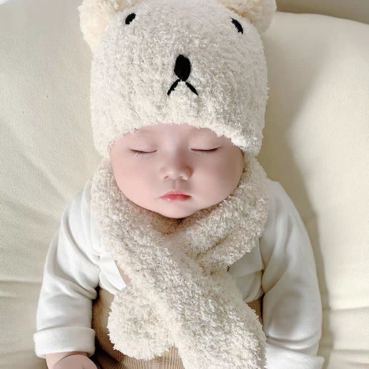 ست شال و کلاه بچگانه