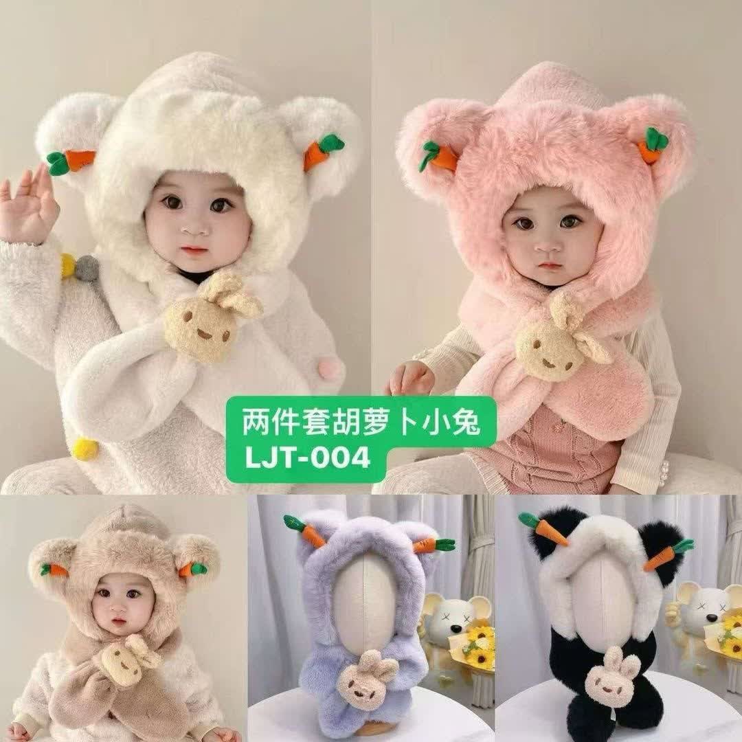 ست کلاه و شال سرهم بچگانه ست کلاه و شال سرهم بچگانه